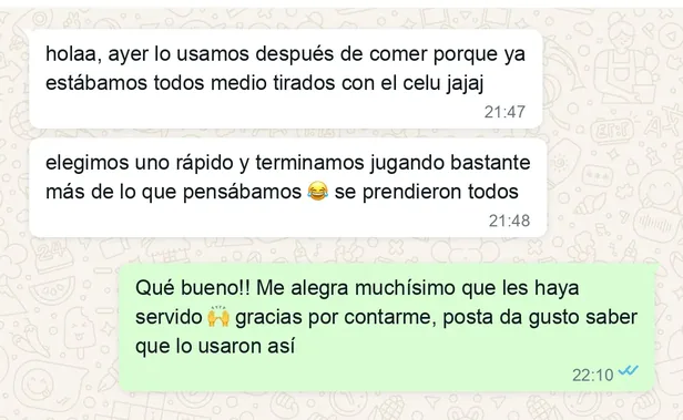 TESTIMONIO: captura real de WhatsApp 1 de 8 — cada una mata una objeción distinta